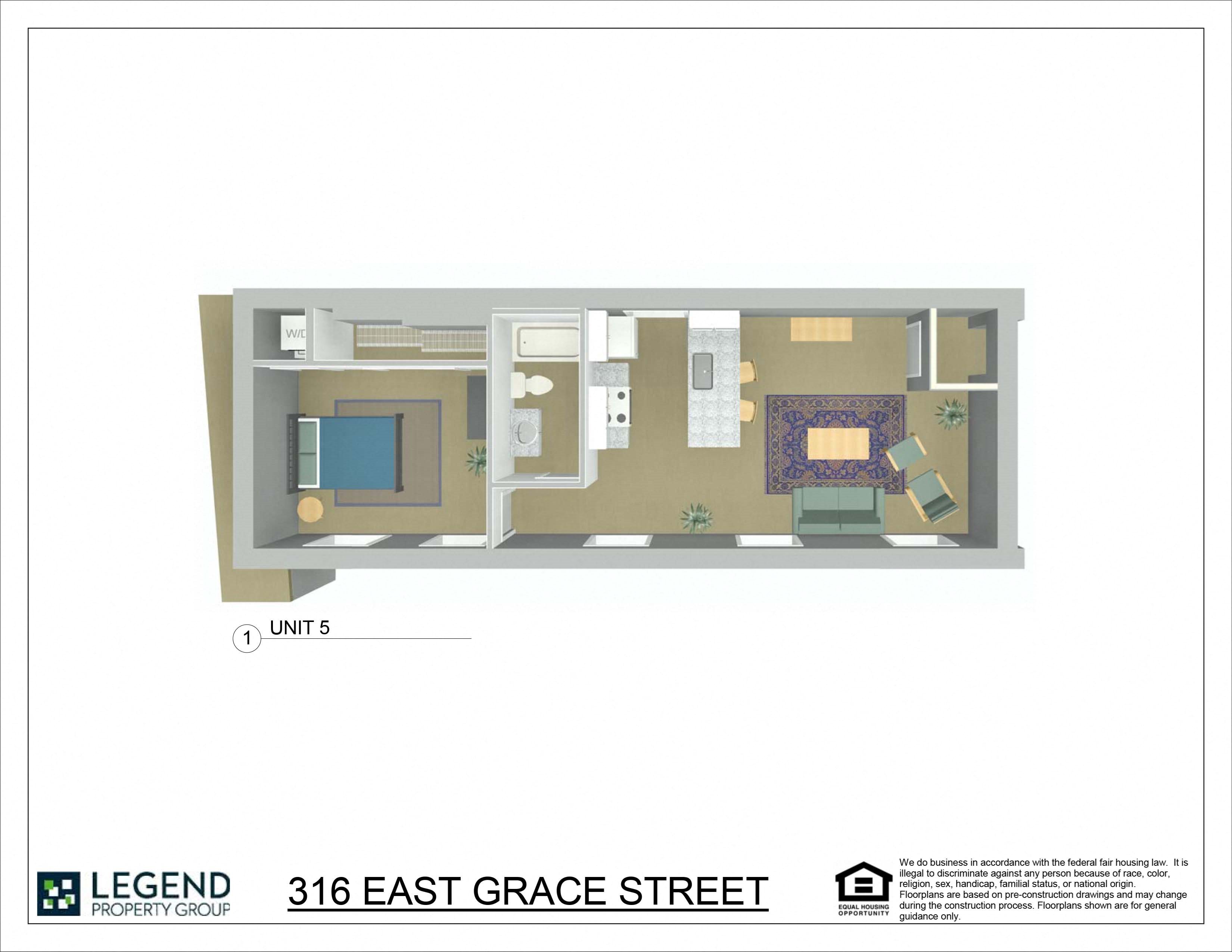 The Jewell Building # 301 Floor Plan 4